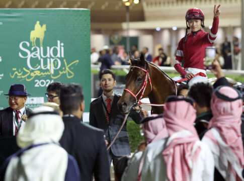 Forever Young nach dem Sieg im Saudi Cup Foto: Sorge