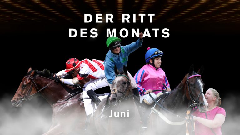 Hier ist Ihr Ritt des Monats Juni