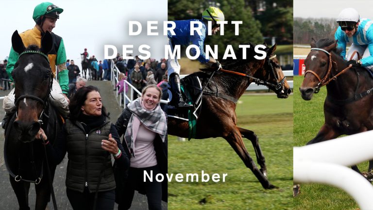Hier ist Ihr Ritt des Monats November