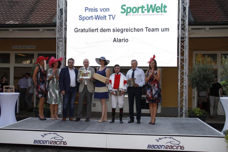 Besitzer-Boss gewinnt Preis von Sport-Welt TV