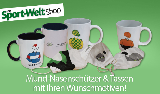 SW Shop: Masken und Tassen mit Renndress