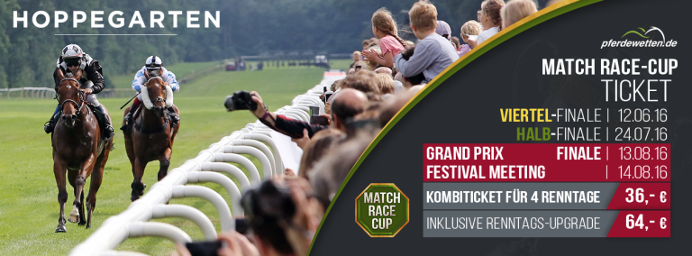 Hoppegarten: Match Race-Ticket plus Gruppe I