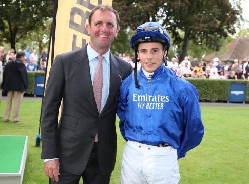 Charlie Appleby (li.) mit William Buick