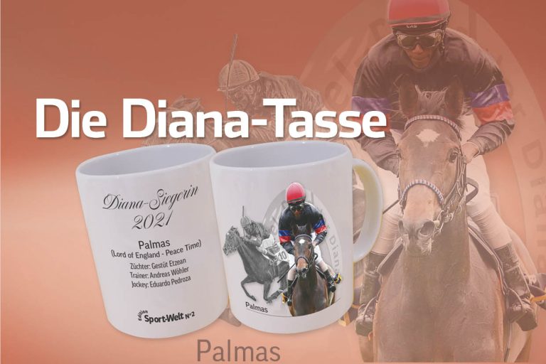 „Sport-Welt-Edition“: Diana-Tasse Palmas