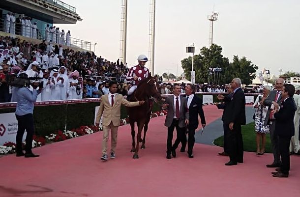 Mit „King Peslier“ – French King der König von Katar