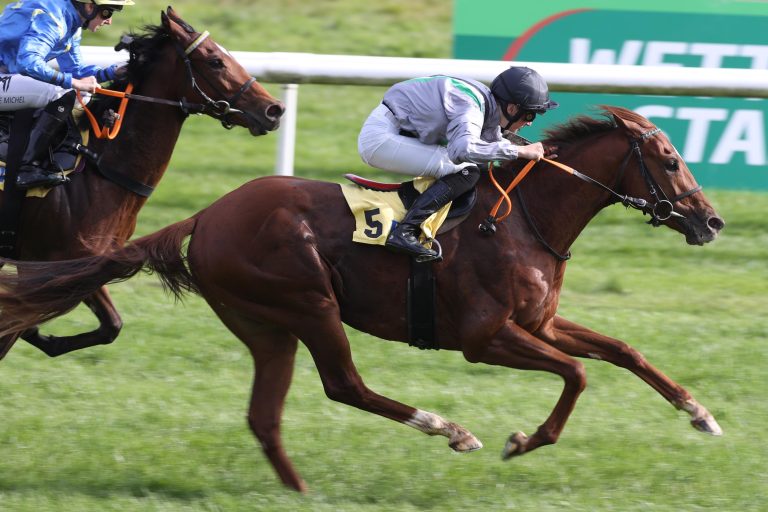 Nach 15 Monaten: Guineas-Dritter Georgios gibt Comeback in Dresden