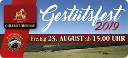 Das nächste Gestütsfest in Ohlerweiherhof steht an