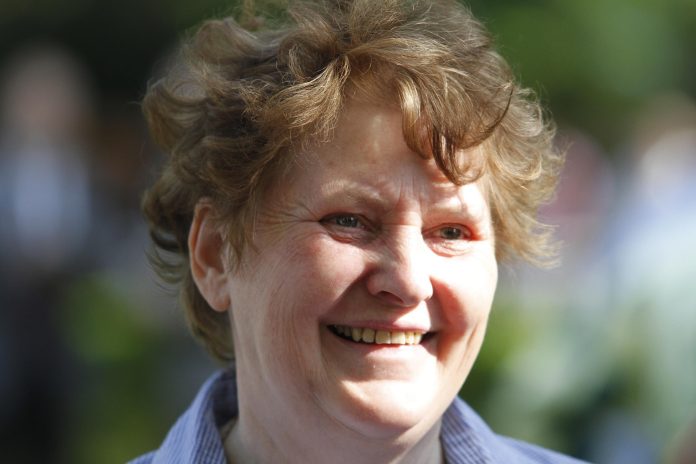 Angelika Glodde trainiert die Siegerin