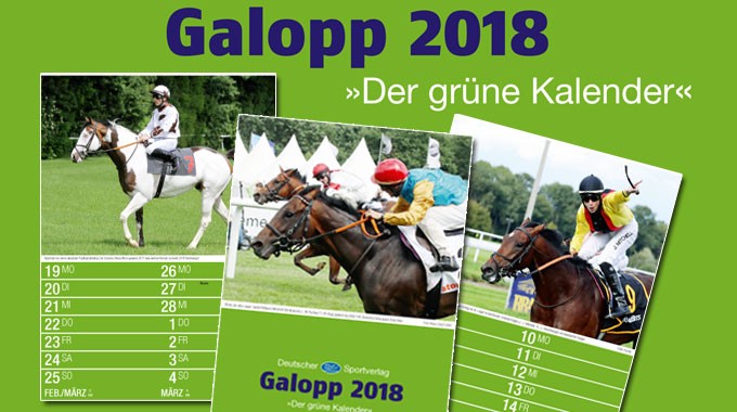 Der „Grüne Kalender 2018“ – jetzt bestellen