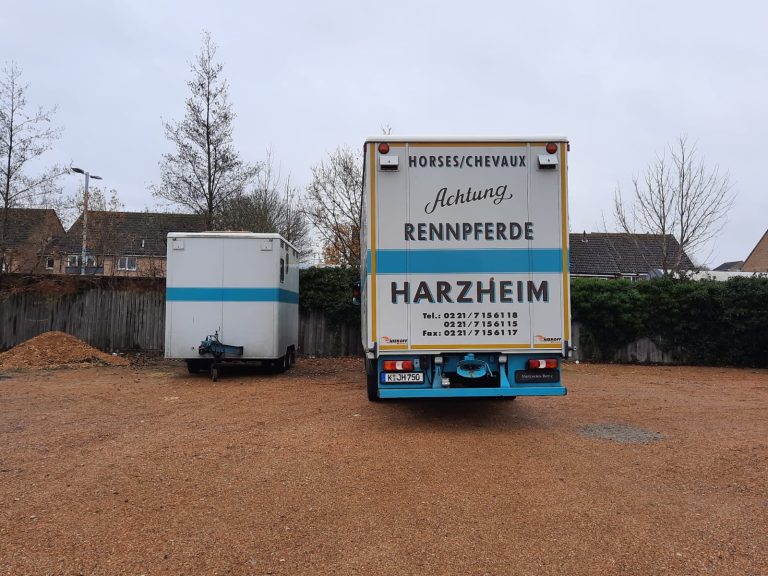 Transporter hängt in England fest!