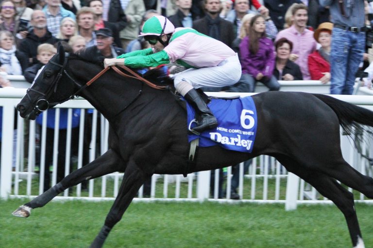 Here Comes When gewinnt Darley Oettingen-Rennen