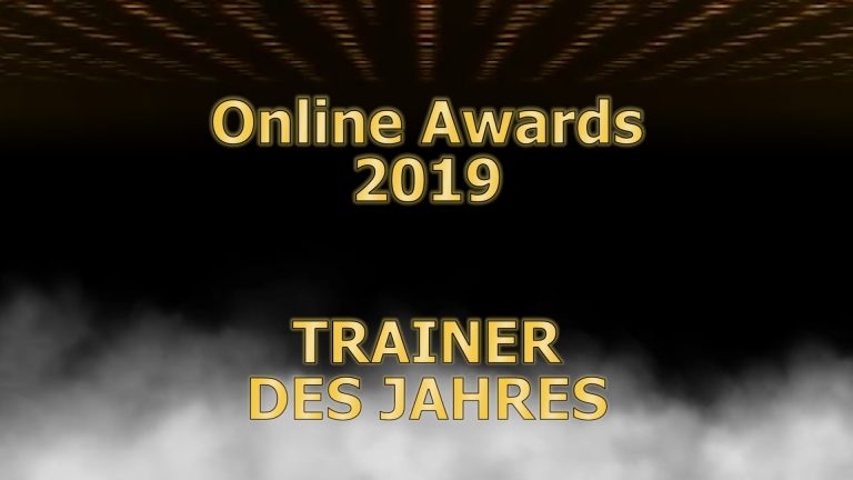 Online Awards – Wer wird Trainer des Jahres?