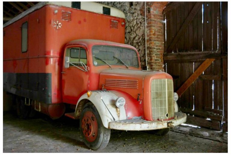 Pferde-Transporteur Günther Schmidt kauft Rarität