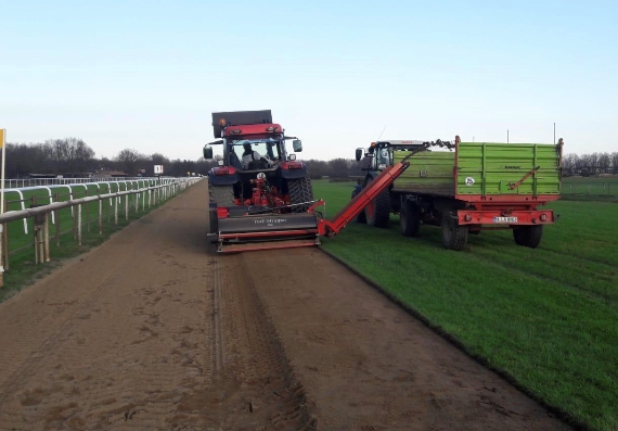 Modernisierung der Sandbahn abgeschlossen