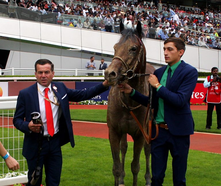 Bärenstarker Ross verpasst Godolphin Mile-Sieg knapp
