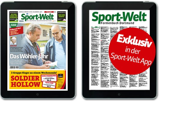 Sonntags-Sport-Welt ab 20 Uhr schon in der App lesen