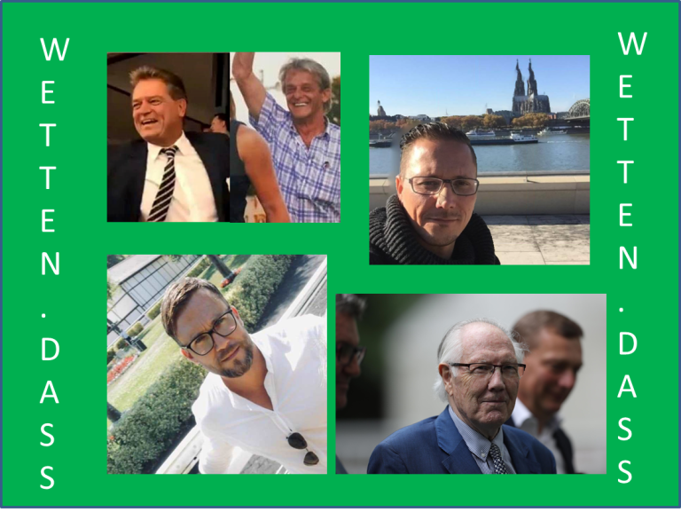 Jordan/Schultze, Post, Rinke, Miebach dabei